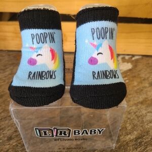 Living Royal LR Baby Unicorn Socks 0-6 Months